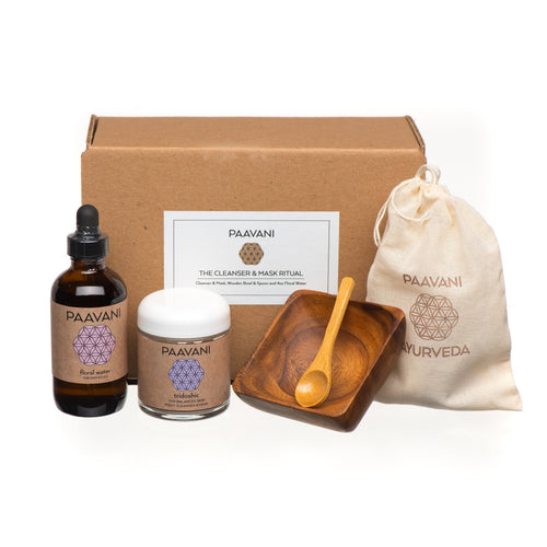 Cleanser &amp; Mask Ritual | Ayurvedic Facial Cleansing Kit