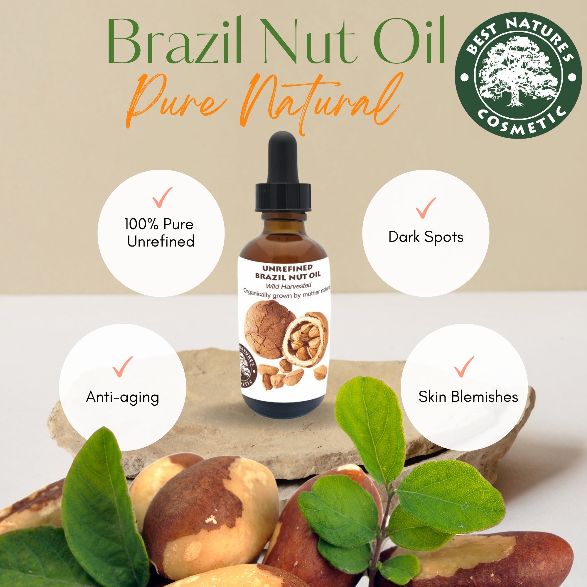 Brazil Nut Oil (organic, cold pressed, undefined)