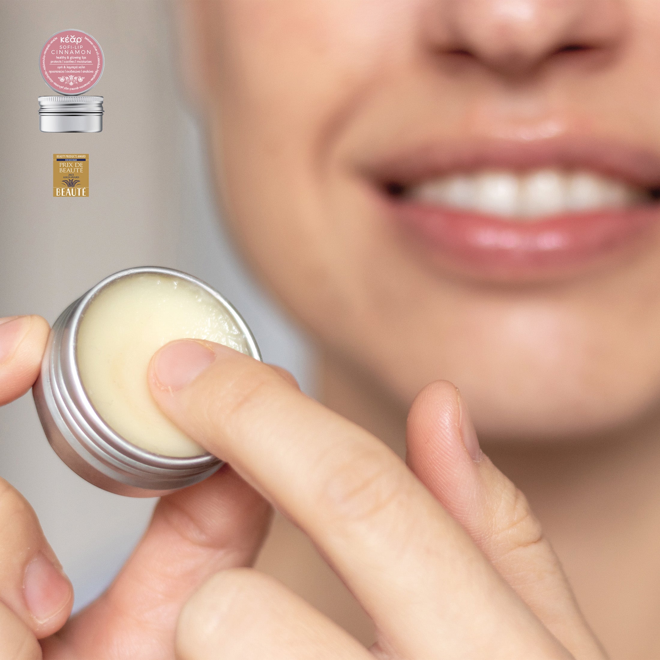 SofiLip Cinnamon Lip Balm Pouch (Pack Of Two) 